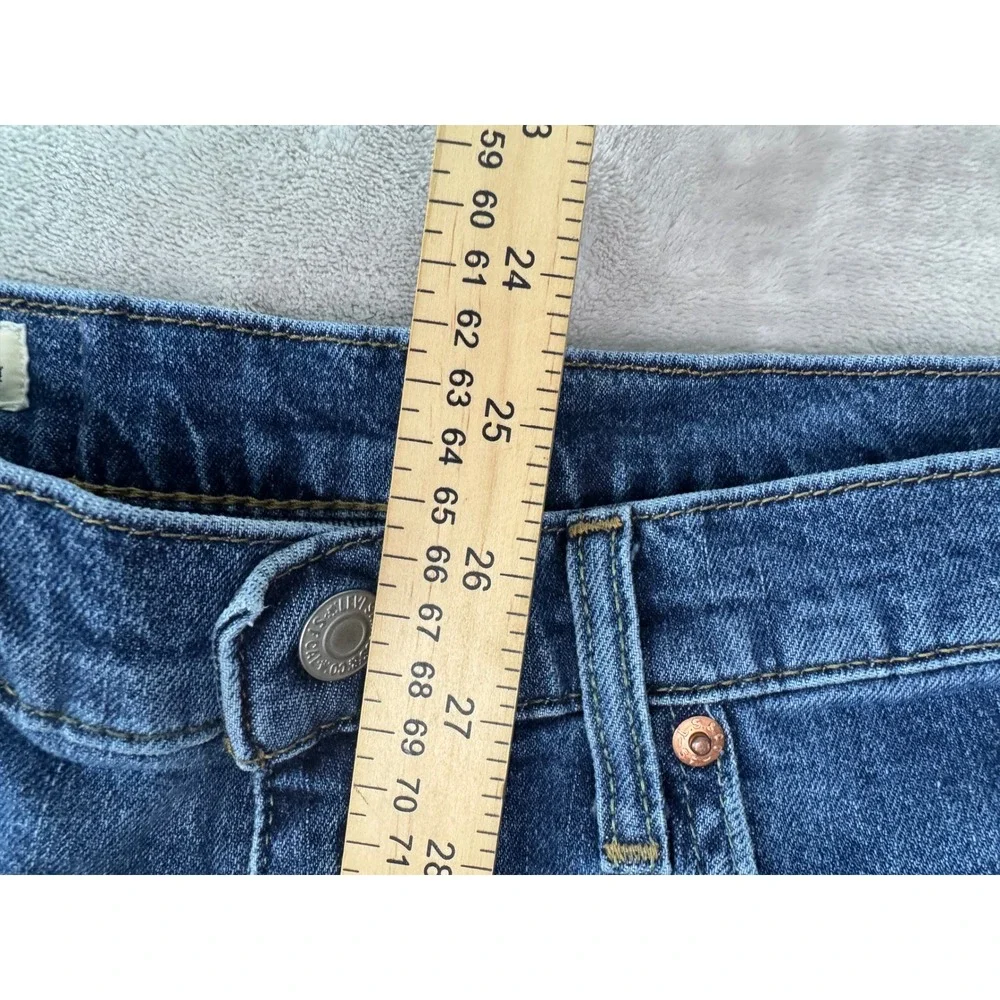 Levis 512 Slim Taper Mens Jeans W30 L34 Medium Wash Blue Denim 1456